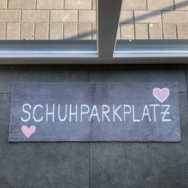 Wohnmatte Schuhparkplatz 35x100 cm
